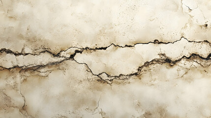 Obraz premium Abstract Background with Cracked Surface and Beige Tones