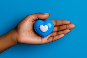 Simple icon of a speech bubble with a heart inside, symbolizing the warmth and affection of kind words, symbolizing care and connection