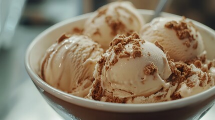 キャラメルアイス