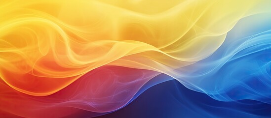 Fototapeta premium Abstract Waves of Color