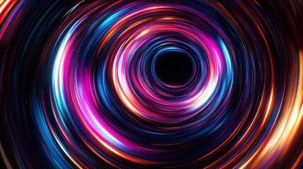 Obraz premium Abstract Circular Light