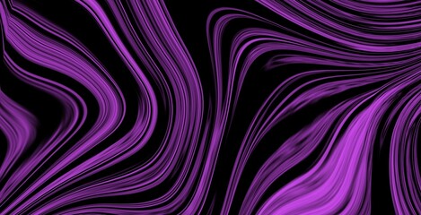 Obraz premium purple abstract swirl seamless background curved expanding scifi liquid oil fluid style with lines wallpaper effect Nostalgia, vintage, retro