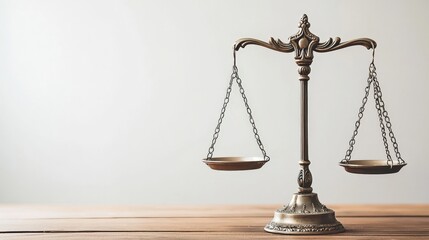 A scale where inequality is the weight, heavily tipping one side while the other is left to dangle in the air