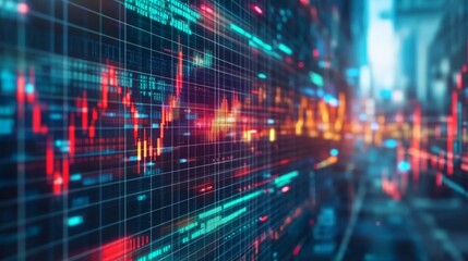 Dynamic Technology Background in Bright Business Setting