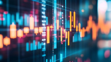 Futuristic Technology Background with High Contrast Elements