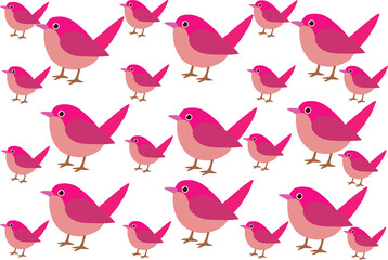 pattern with birds
