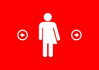 Man Woman Toilet icon