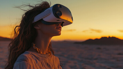 A subscription service that offers daily adventures in a virtual reality world