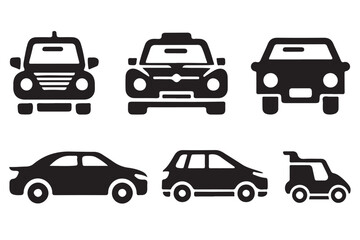 Fototapeta premium Pickup silhouette vector illustration design.