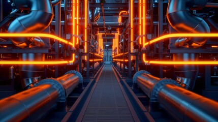 Advanced Waste to Energy Facility Interior