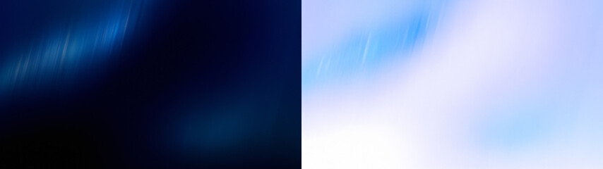 Deep blue light leak overlay with a smooth gradient and transparent background for subtle effects.  Black and Transparent PNG for overlay effect.