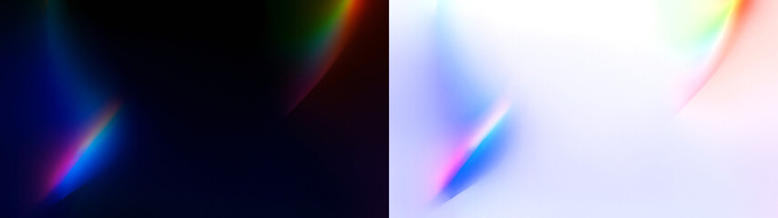 Dark blue and purple light leak overlay with transparent background for a moody, atmospheric effect.  Black and Transparent PNG for overlay effect.