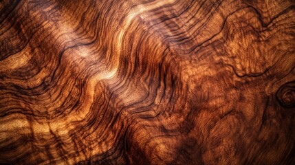 Naklejka premium Vibrant Mahogany Grain Patterns with Diffused Lighting