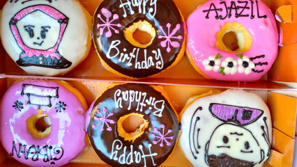 donuts with icing