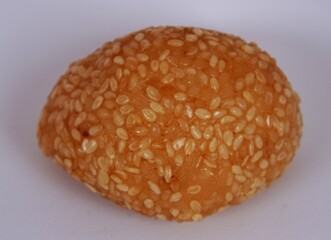 photo of delicious onde onde wet cake, traditional food