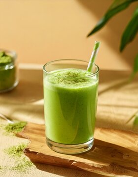 Batido de matcha