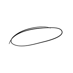 Doodle marker circle