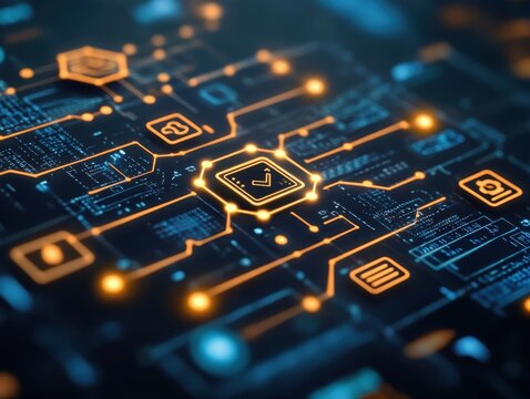 Cyber Monday discounts flashing across a variety of product categories focus on, unbeatable prices, futuristic, manipulation, digital store backdrop