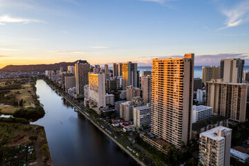 Fototapeta premium oahu sunrise
