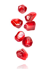 red pomegranate seeds