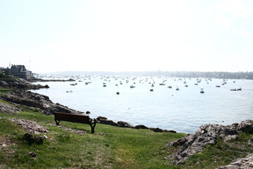 view of the coast of the sea