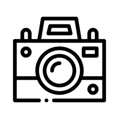Camera line icon