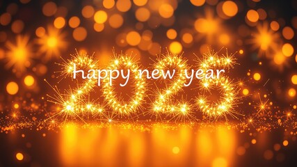 Happy New Year 2025, new year background