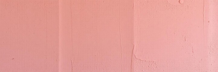 Fototapeta premium Closeup of weathered pink sand wall with rough texture, weathered, architecture