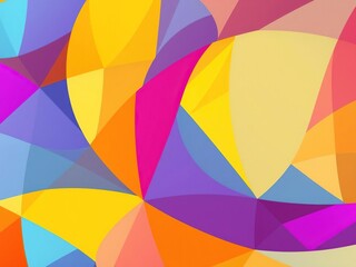 Obraz premium Colorful abstract geometric pattern with vibrant hues, design, abstract, modern