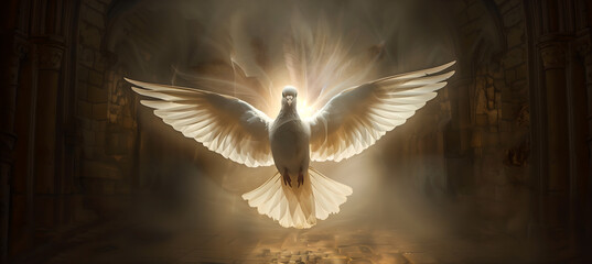 Holy Bird of hope
