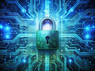 Abstract Network Security Background - High Dynamic Range Minimalist Design for Technology