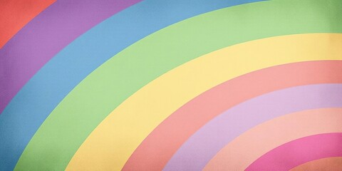 Obraz premium Vintage rainbow background with a subtle distressed texture, featuring the colors of the LGBTQ pride flag, community, rainbow