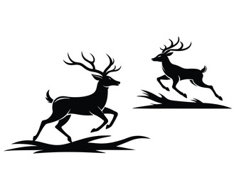 Obraz premium animal silhouette