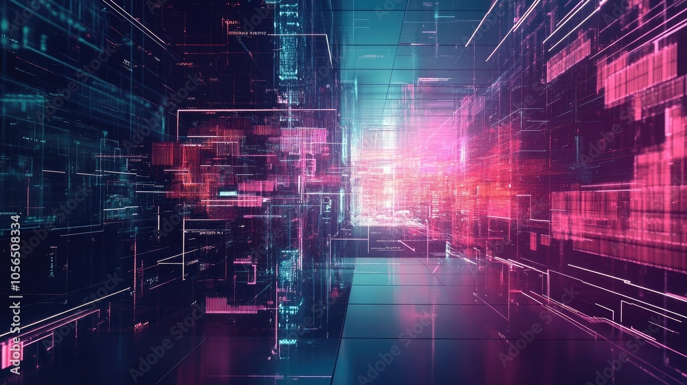 Poster generative ai concept highlighting project management, financial investment, and data insights