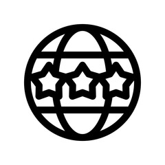 Worldwide Rating Icon