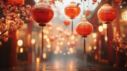 Lunar new year concept