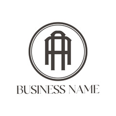 AA monogram logo design vectors, AA text logo, AA logo, AA logo design, AA logo templates, AA logo collections, AA designi ideas., 