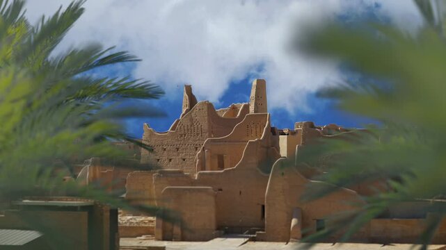 Ad Diriyah At-Turaif UNESCO World Heritage site, Kingdom of Saudi Arabia old heritage village of Imam Abdullah bin Saud Palace. Old city Diriyah near Ar Riyadh, Kingdom of Saudi Arabia Salwa Palace 