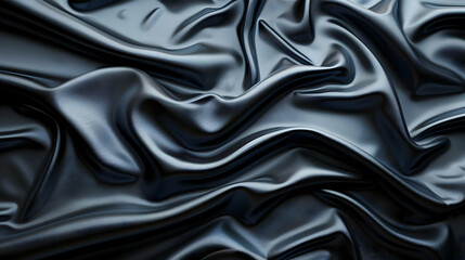 Fototapeta premium Abstract 3D Dark Fabric Background Texture