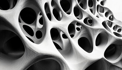 Minimalist and unique interior design in the house