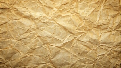 Fototapeta premium Parchment texture with subtle creases and organic folds, brown, textured surface