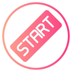 start gradient icon