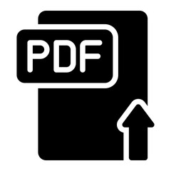 pdf glyph icon