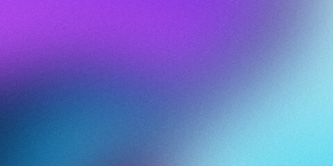 Abstract bright purple and blue gradient color noise texture background, for poster banner