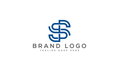 S logo design vector template design for brand.