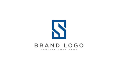 S logo design vector template design for brand.