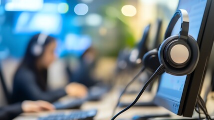 Obraz premium In customer service, automation provides instant solutions to common problems.