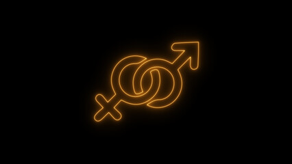 Fototapeta premium Modern Minimalist Gender Icons: Inclusive, Diverse, and Abstract Pictograms Representing Gender Identity, Equality, and Inclusivity in a Simplistic Digital Style for Bathroom and Web Symbolization