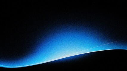 Black background with lines in light blue and dark blue,creating an abstract gradient effect.