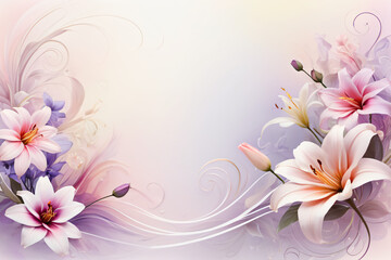 abstract floral background